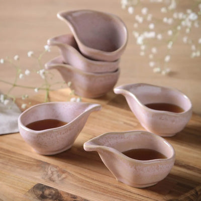 Porto Brasil Organic Teardrop 1.35" Stoneware Litchi ( Case of 12)