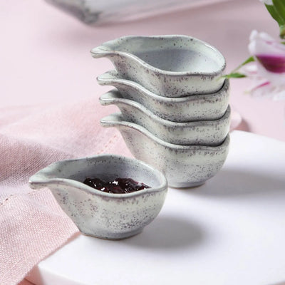 Porto Brasil Organic Teardrop 1.35" Stoneware Pistache  ( Case of 12)