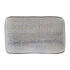 Porto Brasil Juta Rectangular Platter Stoneware Dust ( Case of 12)