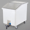 Cambro Camsquare® 37 Gallon Ingredient Bin with Sliding Lid & Drain Shelf