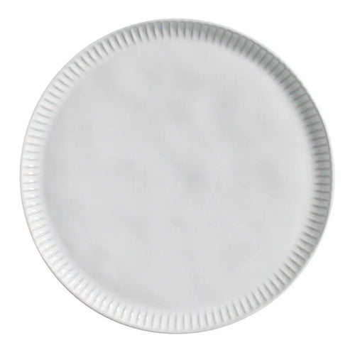 Porto Brasil Linhas Plates Stoneware New White ( Case of 12)