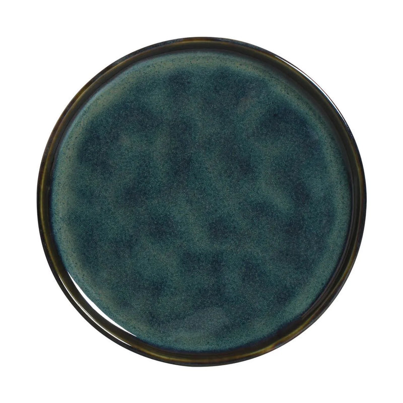 Porto Brasil Bio Plate Stoneware Oceano ( Case of 12)