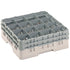 Cambro Camrack 16 Compartment Glass Rack with 6 1/8 Inch Compartments ( Case of 4 )