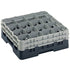 Cambro Camrack 16 Compartment Glass Rack with 6 1/8 Inch Compartments ( Case of 4 )