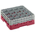 Cambro Camrack 16 Compartment Glass Rack with 6 1/8 Inch Compartments ( Case of 4 )