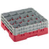 Cambro Camrack 16 Compartment Glass Rack with 6 1/8 Inch Compartments ( Case of 4 )
