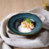 Porto Brasil Deep Rim Plate Stoneware Oceano ( Case of 12)