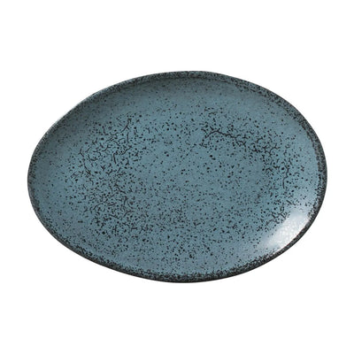 Porto Brasil Oval Plates Stoneware Night Sky ( Case of 12)