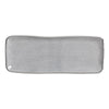 Porto Brasil Organic Rectangular Platter Stoneware Dust ( Case of 12)