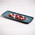 Porto Brasil Organic Rectangular Platter Stoneware Oceano ( Case of 12)