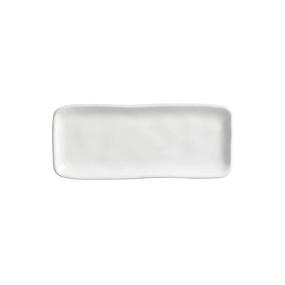 Porto Brasil Organic Rectangular Platter Stoneware New White ( Case of 12)
