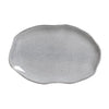 Porto Brasil Bio Shallow Oval Platter 11.81 in. Stoneware Dust ( Case of 12)