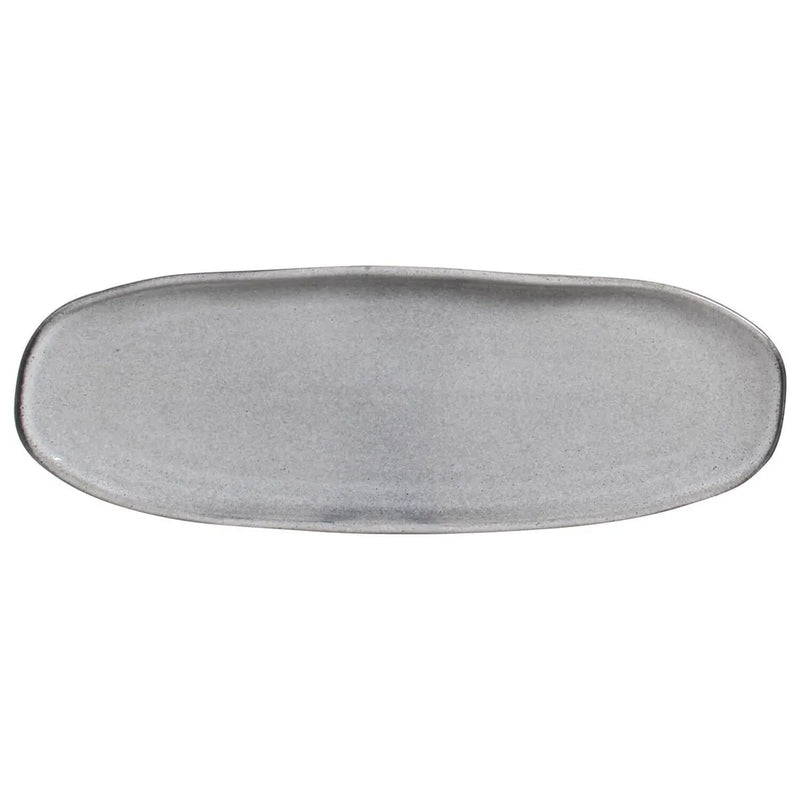 Porto Brasil Shallow Oval Platter Stoneware Dust ( Case of 12)