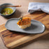 Porto Brasil Shallow Oval Platter Stoneware Dust ( Case of 12)