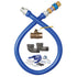Dormont Blue Hose™ Moveable Gas Connector Kit, 3/4" inside dia. long