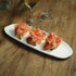 Porto Brasil Shallow Oval Platter Stoneware New White ( Case of 12)