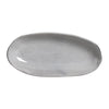 Porto Brasil Organic Deep Oval Platter 21.97" Stoneware Dust ( Case of 12)