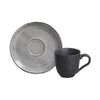 Porto Brasil Coffee Cup With Saucer Stoneware Dust ( Case of 12)