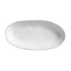 Porto Brasil Organic Deep Oval Platter 21.97" Stoneware New White ( Case of 12)