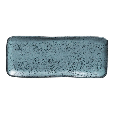 Porto Brasil Organic Rectangular Platter Stoneware Night Sky ( Case of 12)