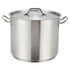 Winco SST Stainless Steel Stock Pot with Cover
