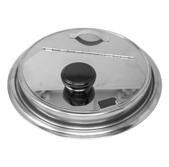 Omcan FW-CN-0010 10.6 QT Soup Kettle with Metal Lid