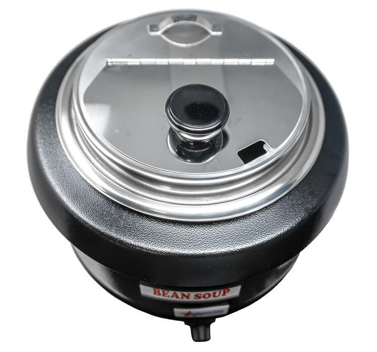 Omcan FW-CN-0010 10.6 QT Soup Kettle with Metal Lid