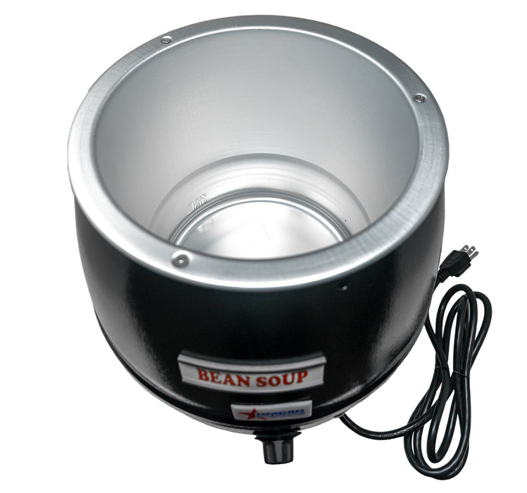 Omcan FW-CN-0010 10.6 QT Soup Kettle with Metal Lid