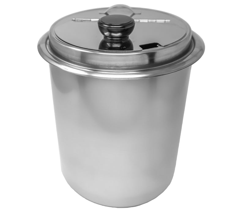 Omcan FW-CN-0010 10.6 QT Soup Kettle with Metal Lid