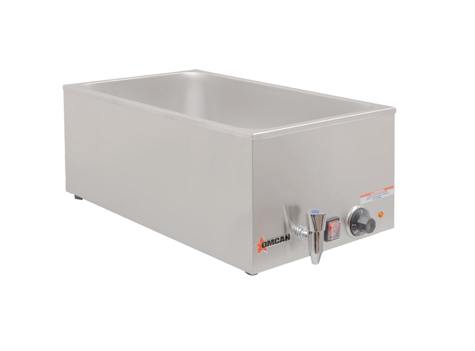 Omcan FW-CN-0023 Full Size Countertop Food Warmer / Rethermalizer – 1200 W, 120 V