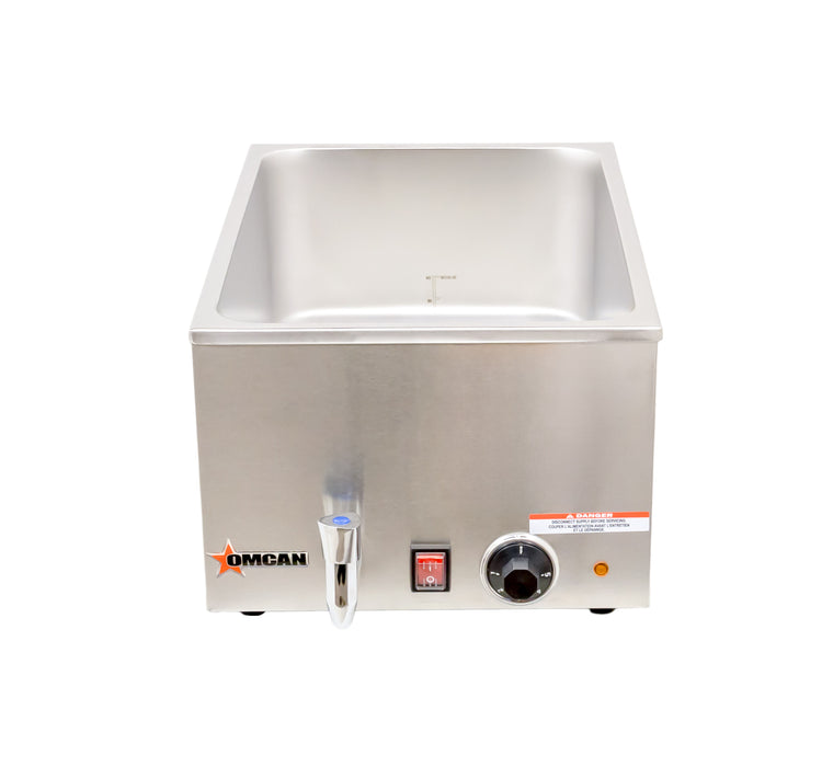 Omcan FW-CN-0023 Full Size Countertop Food Warmer / Rethermalizer – 1200 W, 120 V