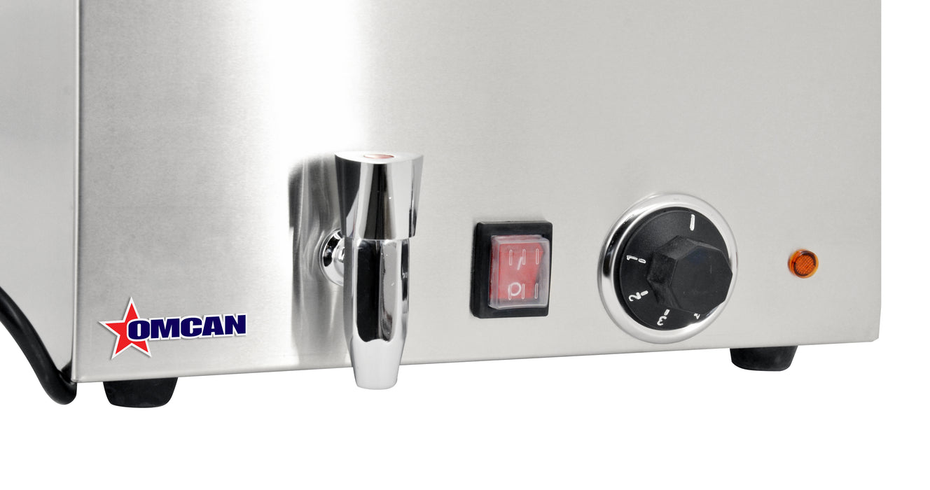 Omcan FW-CN-0023 Full Size Countertop Food Warmer / Rethermalizer – 1200 W, 120 V