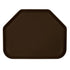 Cambro Camtray 14" x 18" Trapezoid Fiberglass Serving Tray ( Case of 12 )