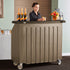 Cambro BAR540DS Portable Bar with Designer Series Panels