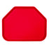 Cambro Camtray 14" x 18" Trapezoid Fiberglass Serving Tray ( Case of 12 )