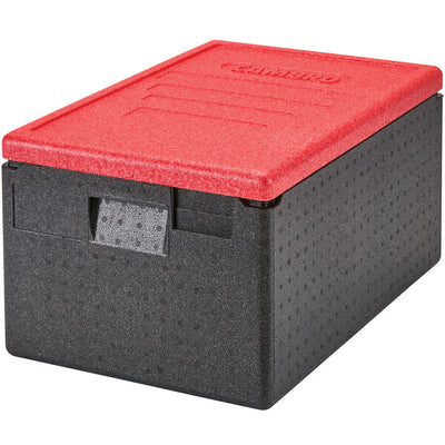 Cambro Cam GoBox® Top Loading Insulated Food Carrier with Clear Lid & Carrying Strap