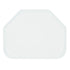 Cambro Camtray 14" x 18" Trapezoid Fiberglass Serving Tray ( Case of 12 )