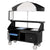Cambro Camcruiser Customizable Vending Cart with Umbrella and 3 Counter Wells