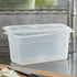 Cambro Camwear One Third Size Food Pan with Seal Cover 6 Inch Deep ( case of 3 )