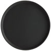 Choice 16" Black Round Non-Skid Serving Tray 12/Case