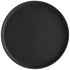 Choice 16" Black Round Non-Skid Serving Tray 12/Case