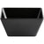 Acopa Rittenhouse 50 oz. Square Black Melamine Bowl