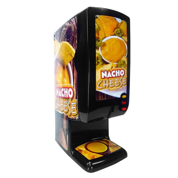 Nacho Cheese Dispenser – 2-Bag Capacity, No-Mess Pump