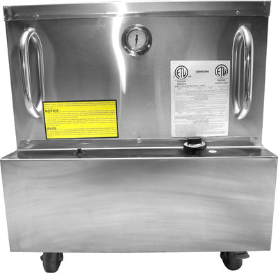 Omcan 44285 CE-IN-3232 32″ x 32″ Stainless Steel Tandoor Clay Oven – Natural Gas