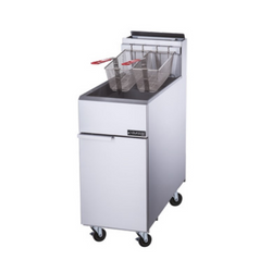 Dukers Deep Fryers DCF4-NG Natural Gas Fryer with 4 Tube Burners