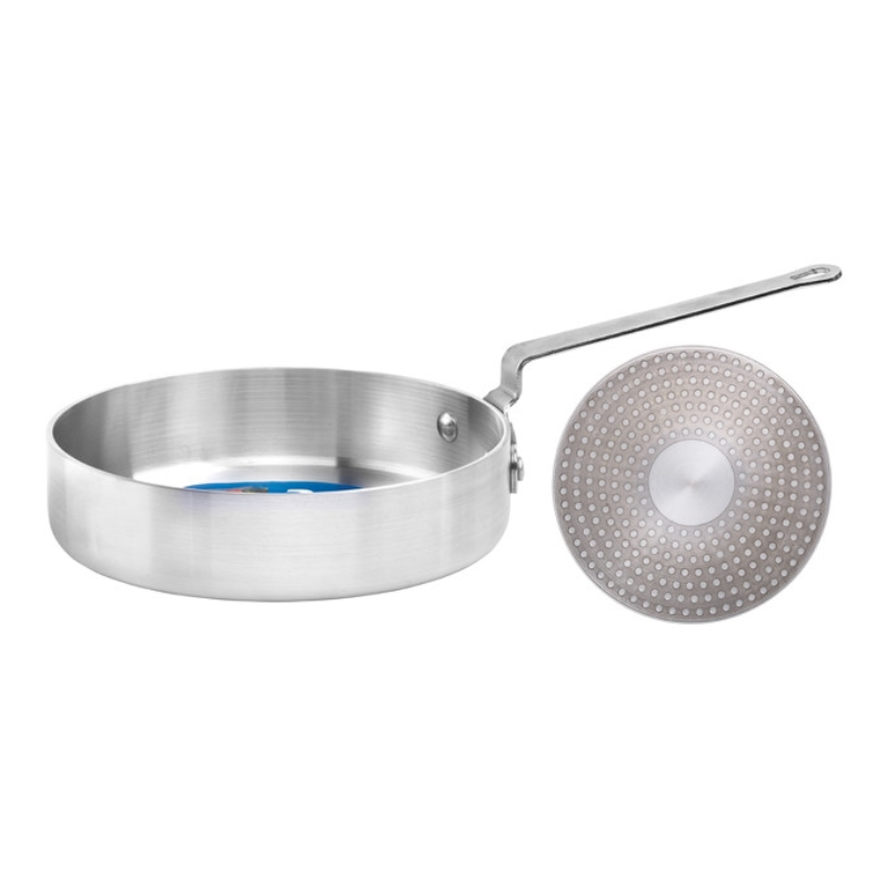 Winco AXTI-3 3qt Induction Ready Alu Saute Pan, 4mm, Super Aluminum (Price/Piece)