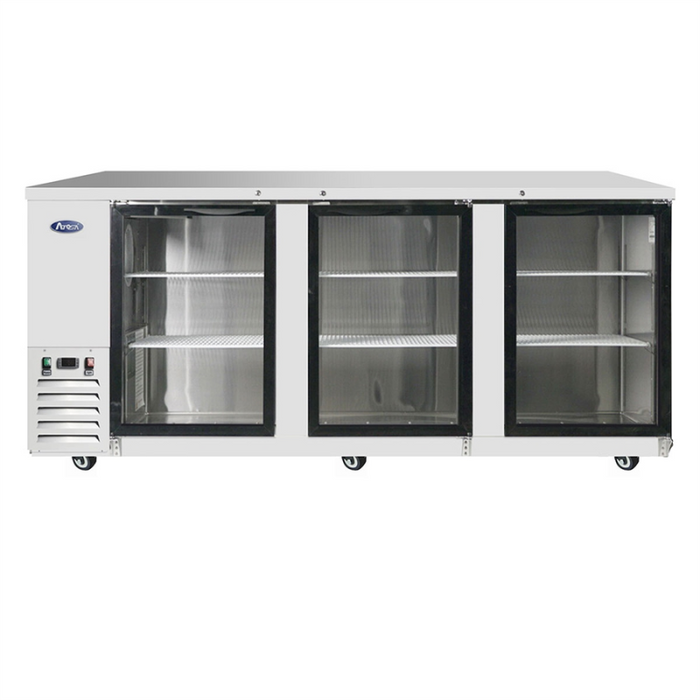 MBB90GGR - Glass Door Back Bar Coolers by Atosa