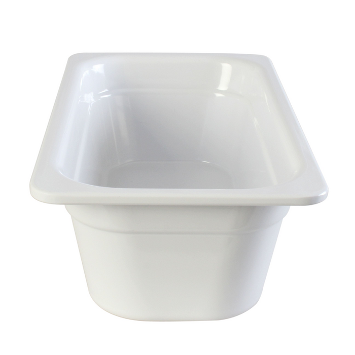 Thunder Group Melamine Western 1/3 100MM/ 4" DEEP MELAMINE GN PAN, Pack of 6