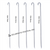 Stainless Steel BBQ SKEWERS - ROUND, Options 3,4,6,8 & 10 MM thickness