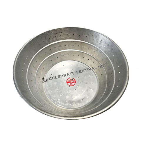 Heavy Duty Strainer / Rice Jali Aluminium (Colander) also known as Boya,  Available in multiple sizes